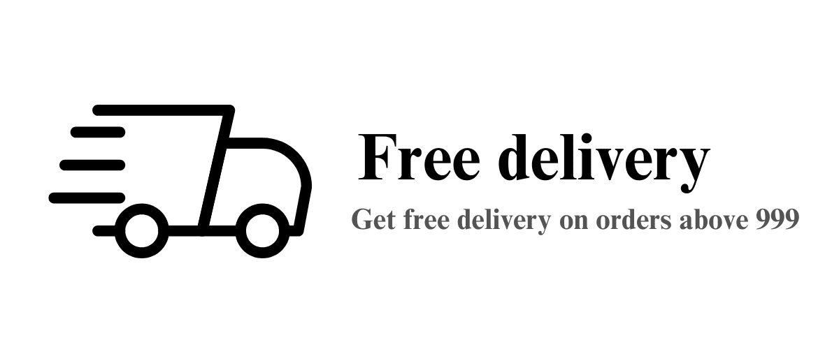 Free delivery on orders above 999 (1)