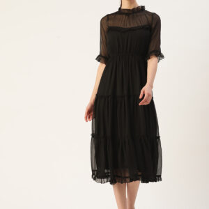 Chiffon A-Line Dress