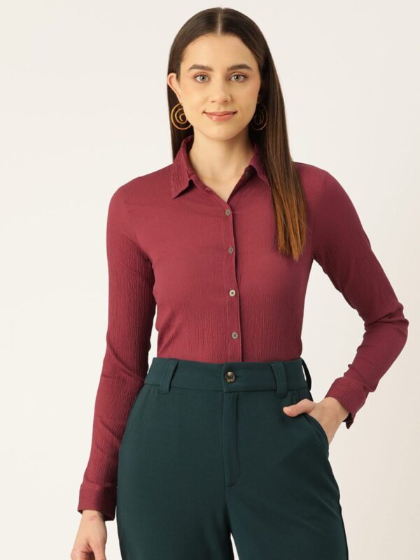 Women Standard Opaque Casual Shirt