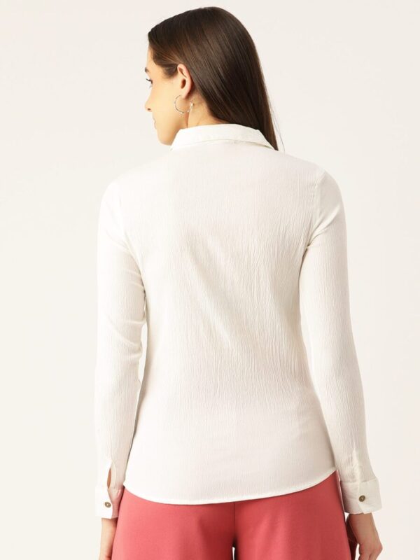 Women Standard Opaque Casual Shirt - Image 4